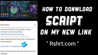 How to Download Scrpt in Rshrt.com screenshot 4