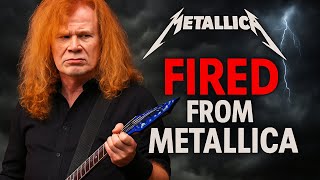 Why Metallica Really Fired Dave Mustaine? Net Worth