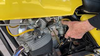 Norton Commando Cold Start
