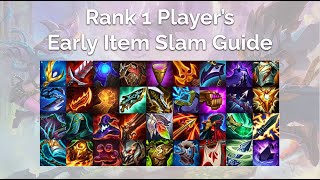 SET 9 EARLY ITEM SLAM GUIDE | Teamfight Tactics