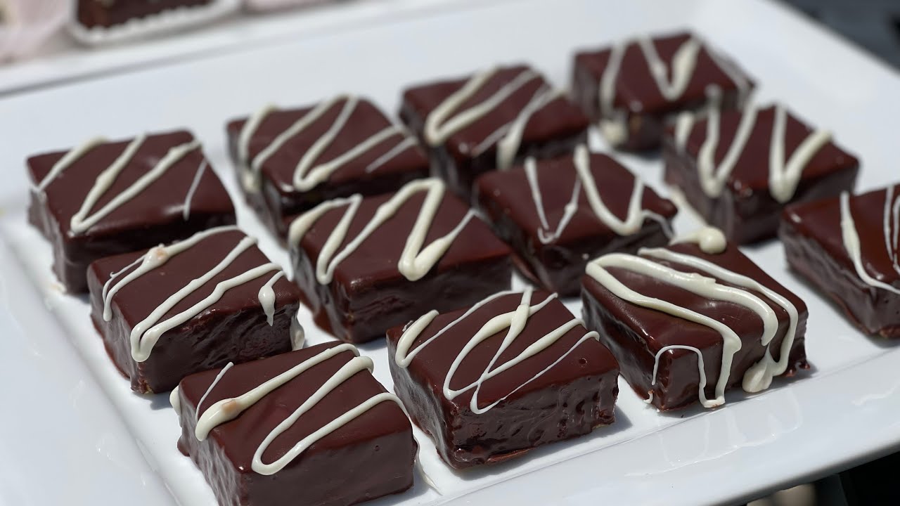 MINJON KOCKE - BOLJE OD KUPOVNIH / HOMEMADE MIGNON CHOCOLATE 