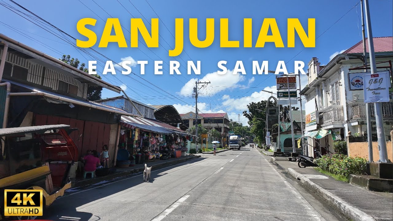 Driving Tour at SAN JULIAN Eastern Samar and Exploring LILIPUTAN  | Drone Footage