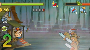 Swamp Attack Gameplay Walkthrough Part 2 (Android/IOS)