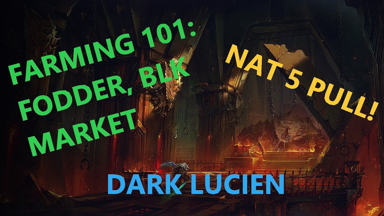 HEIR OF LIGHT - FARMING FODDER & BLACK MARKET! NAT 5 PULL! ALSO FT. DARK LUCIEN!