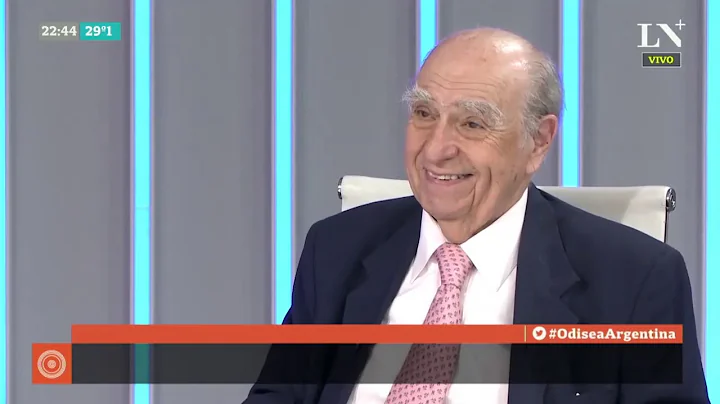 Carlos Pagni con Julio Mara Sanguinetti, expreside...
