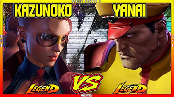 SF6 Kazunoko (C.Viper) VS Yanai (M.Bison)💥Messatsu💥