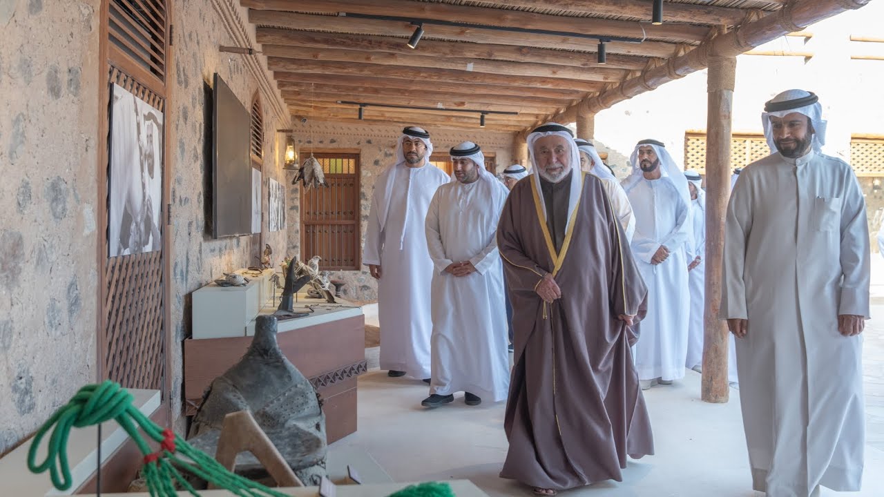 صاحب السمو حاكم الشارقة يفتتح حصن فِلي وسوق فِلي التراثي ومزرعة الحيوانات الأليفة في منطقة فِلي