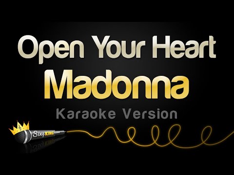 Madonna - Open Your Heart (Karaoke Version)