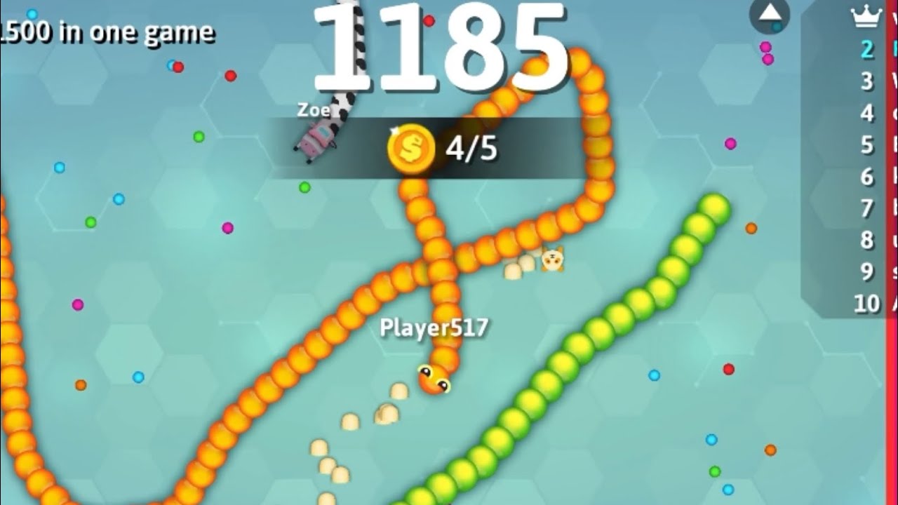 Snake Clash io - Biggest Snake! Best Snake Clash io Gameplay