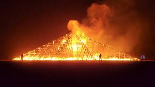 Burning Man 2022 Temple Burn