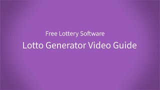 Free Lottery Software Lotto Generator - SamLotto | 2022 screenshot 5