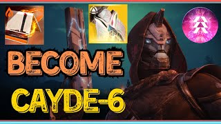 Play As Cayde Ace Of Spades Prismatic Hunter Build - Destiny 2 The Final Shape