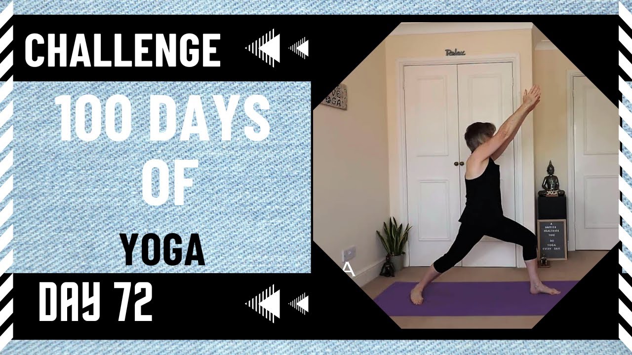 100 DAYS OF YOGA CHALLENGE | DAY 72 (Make yoga a part of your daily ...