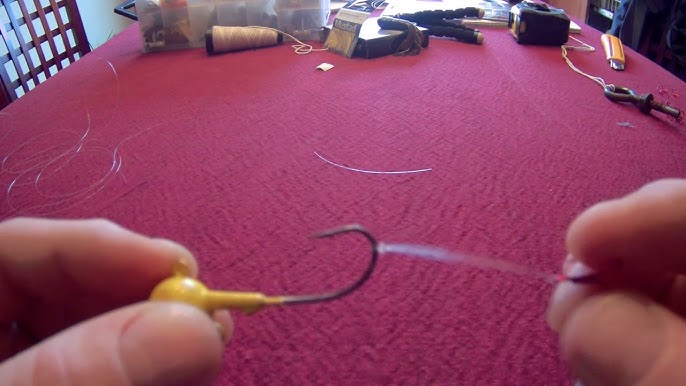 HOW TO TIE A STINGER HOOK SIMPLE AND EASY AND VERY COST EFFICIENT