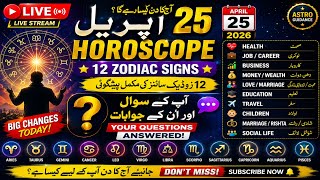 Syed .M.R.Shah.Astrology is live!Usko 25 April 2026