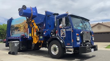 New Way Sidewinder XTR - Folsom & Labrie Automizer - WM GARBAGE TRUCKS