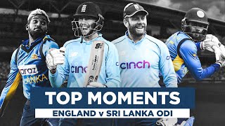 Dead-Eye Billings and Crazy Running! | England v Sri Lanka Top Moments | Royal London ODIs 2021