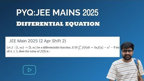 Let f:[1,∞)→[2,∞) be a differentiable function. If 10 ∫ˣ f(t) dt = 5xf(x) - x⁵ - 9 for all x≥1
