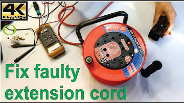 How to troubleshoot a faulty extension cord