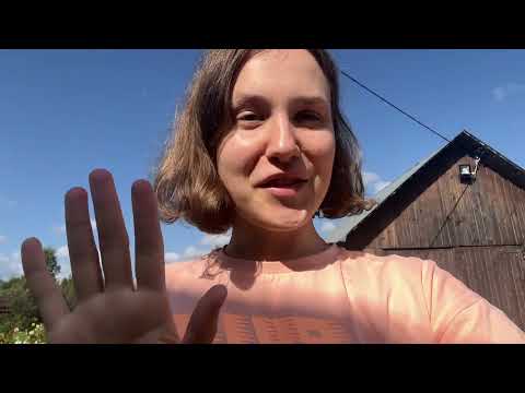 Грустное видео Уезжаем с ДАЧИ Гулям по деревне Новые розы