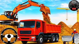 Simulator Konstruksi Jalan Kota 3D Baru - Simulator Konstruksi 3D - Gameplay Android screenshot 5