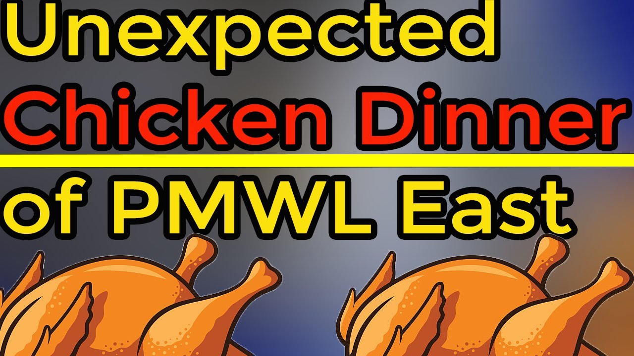 Unexpected Chicken Dinner of PMWL EAST (PUBG MOBILE World League)