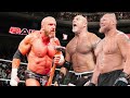 Triple H vs Goldberg Brock Lesnar Match