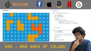 June-1 2021 Leetcode Solution: Max Area of Island Detailed Solution!