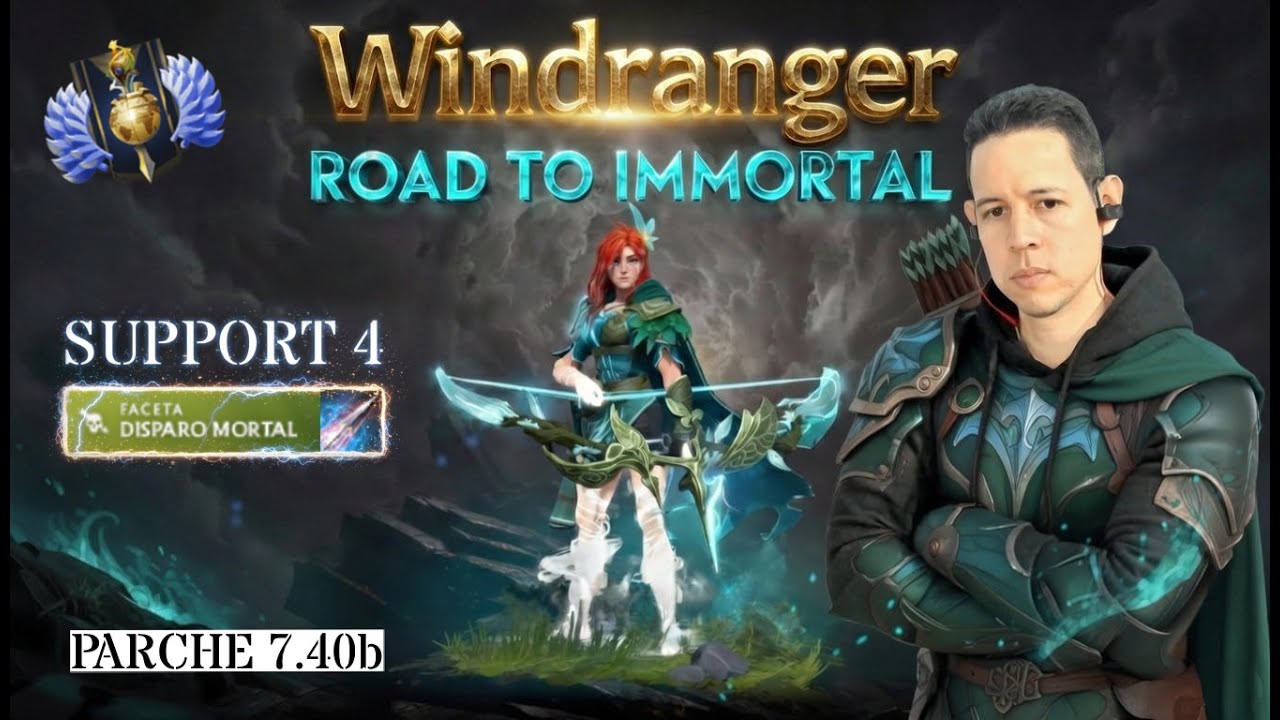 ¿WINRANGER SUPP 4 ES META? 🏹 | Road to Immortal | Dota 2