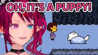 IRyS Reacts To The "Greater Dog" in Undertale
