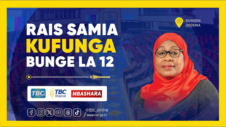 🔴#TBCLIVE: UKOMO WA BUNGE LA 12, RAIS SAMIA KUFUNGA BUNGE LEO 27, 2025