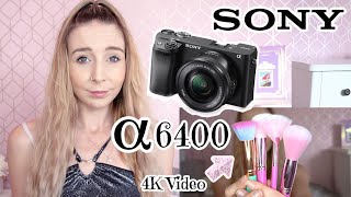 SONY A6400 - UNBOXING, SPECS & TEST | ULTIMATE BEAUTY YOUTUBER CAMERA?! 💄🎥 screenshot 2