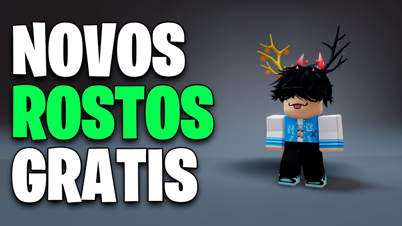 ITEM GRÁTIS ! COMO PEGAR 3 ROSTOS E 1 AVATAR NO ROBLOX. 