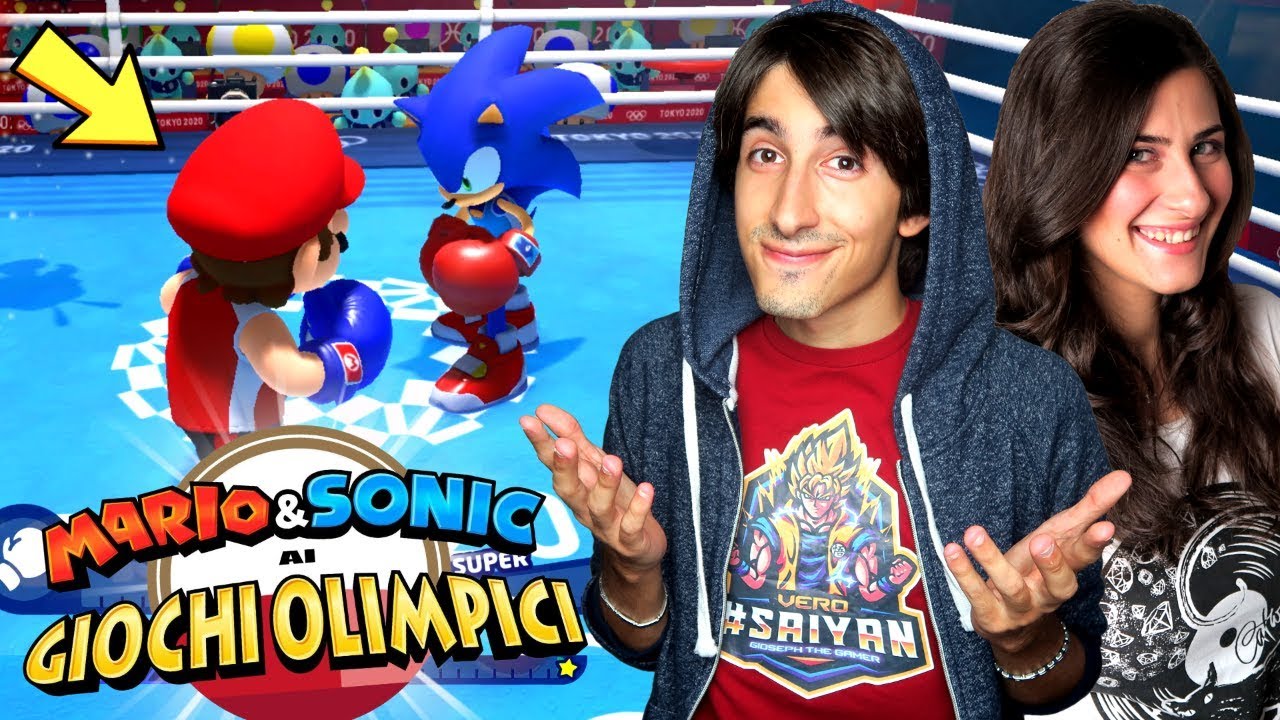 MINI GIOCHI e PUGILATO di SUPER MARIO e SONIC 🥊 w/ Francesca Giochi Olimpici di Tokyo 2020