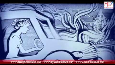 Nghệ sĩ Trí Đức vẽ tranh cát về Nữ hoàng Anh