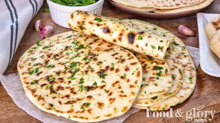 Pan Naan Rápido ¡El pan indio en Sartén Más Delicioso del Mundo!