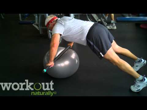 mike ball-bar pushup