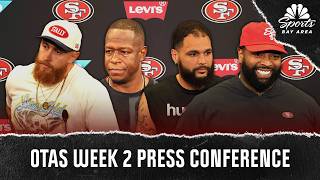 Raheem Morris, 49ers stars look ahead to 2026 NFL season during Week 2 of OTAs | NBC Sports BA