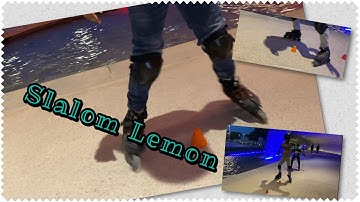 Inline Skating Slalom | Lesson - 5 | Lemon | N’sness Hunt #howtoskate