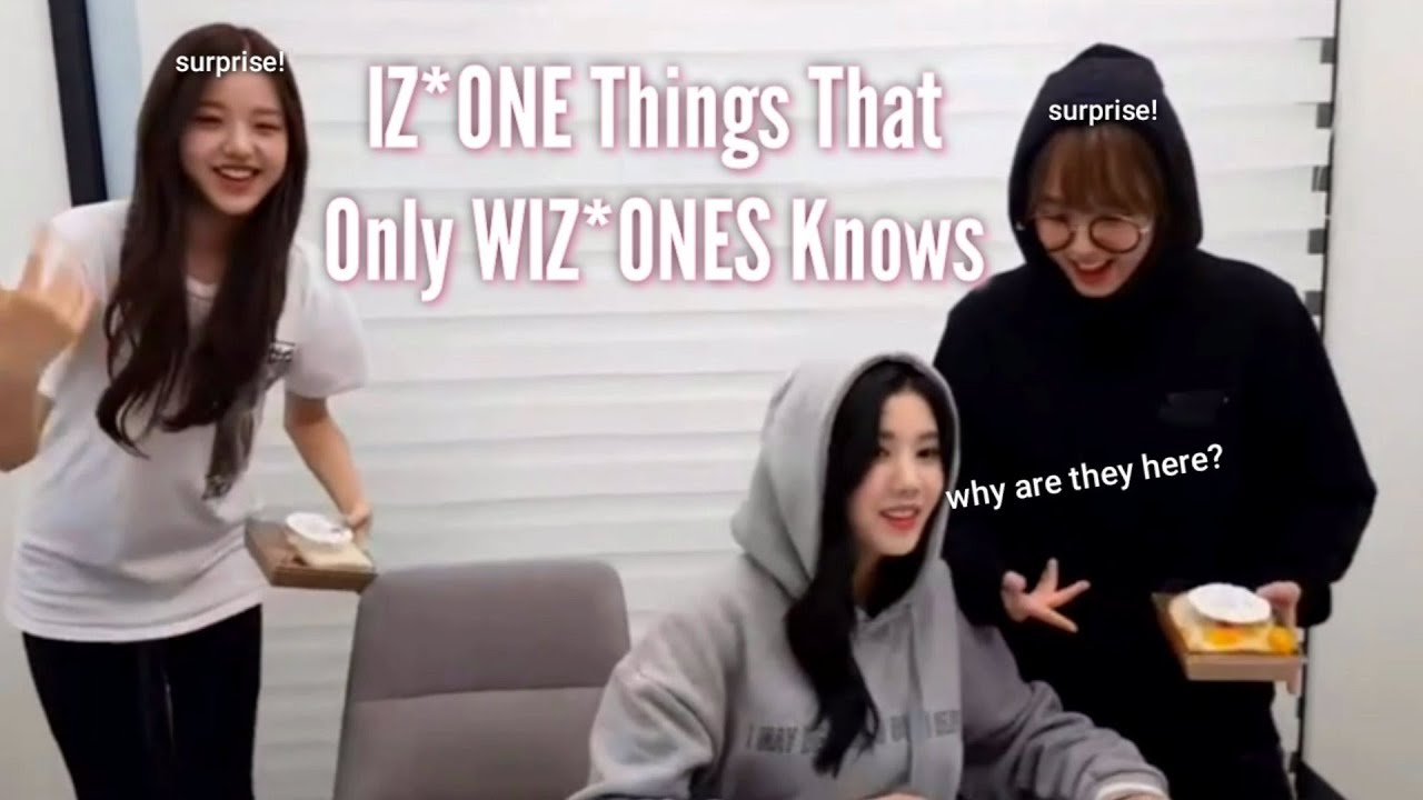 Izone inside jokes..