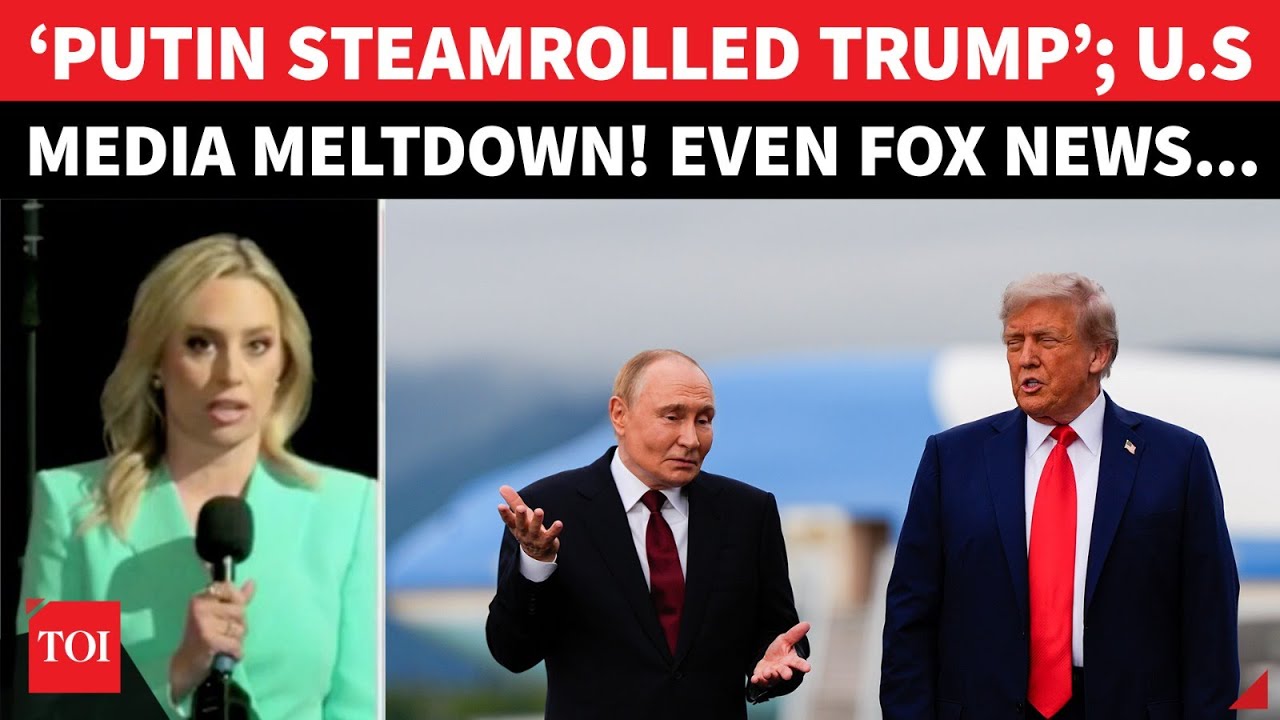 ON CAM: Fox News’ Meltdown As Putin Dominated Trump In Alaska; 'Room Did Not Feel Good'