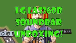 LG LAS260B Unboxing product! YouTube
