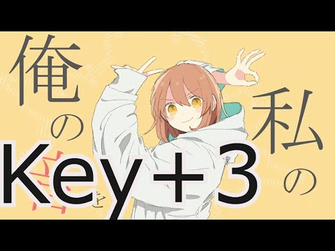 【ボーカル有】  Key+3　On Vocal　グッバイ宣言　カラオケ　キー変更　キー上げ