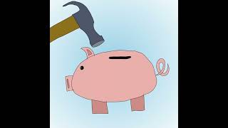 Piggy  Bank  Is Used As Expected And Then Beat Up 