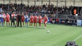 Will Smith vs Jaden Smith in a Penalty Shootout! - Champions League Final Festival