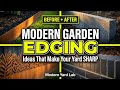 Modern Garden Edging Ideas That Make Every Yard Look Sharp and Intentional