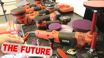 The Future of Machine Polishing  |  Flex XCE 10-8 125 Review Corded and Cordless