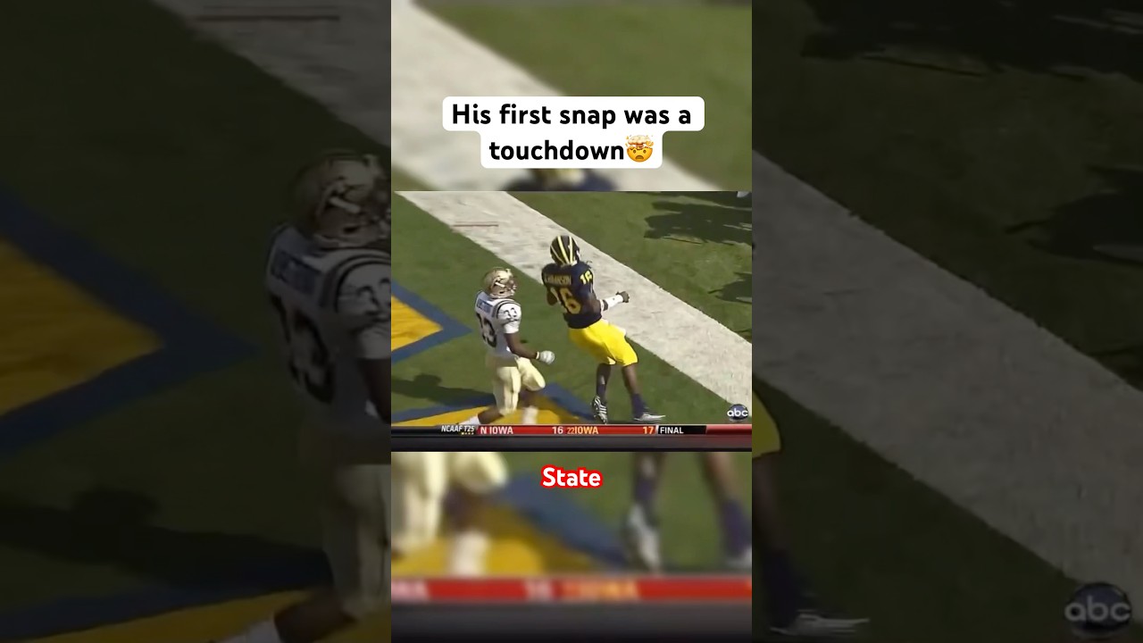 Denard Robinson’s First Snap Was A Touchdown🤯 