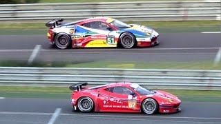 Since i don't know what to think about the new turbocharged 488 gte
decided pay a tribute its predecessor, 458 gte. that v8 screams all
other the...