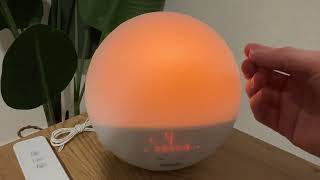 Philips easy sleep natural wake up with light review